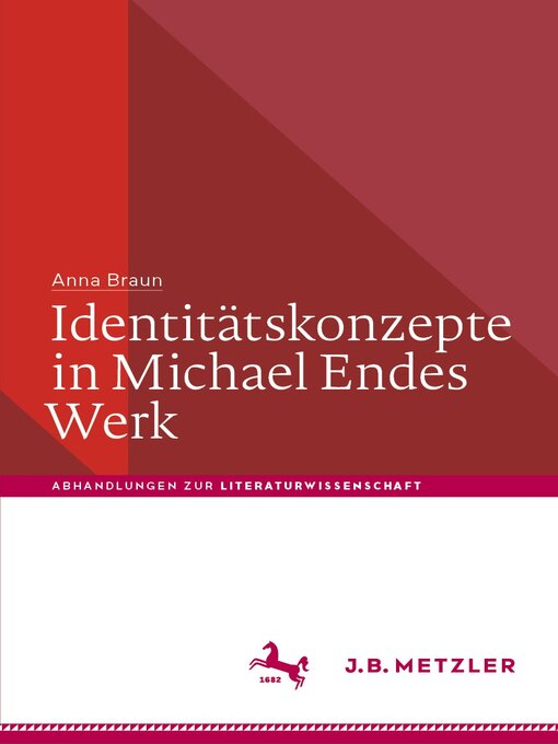 Title details for Identitätskonzepte in Michael Endes Werk by Anna Braun - Available